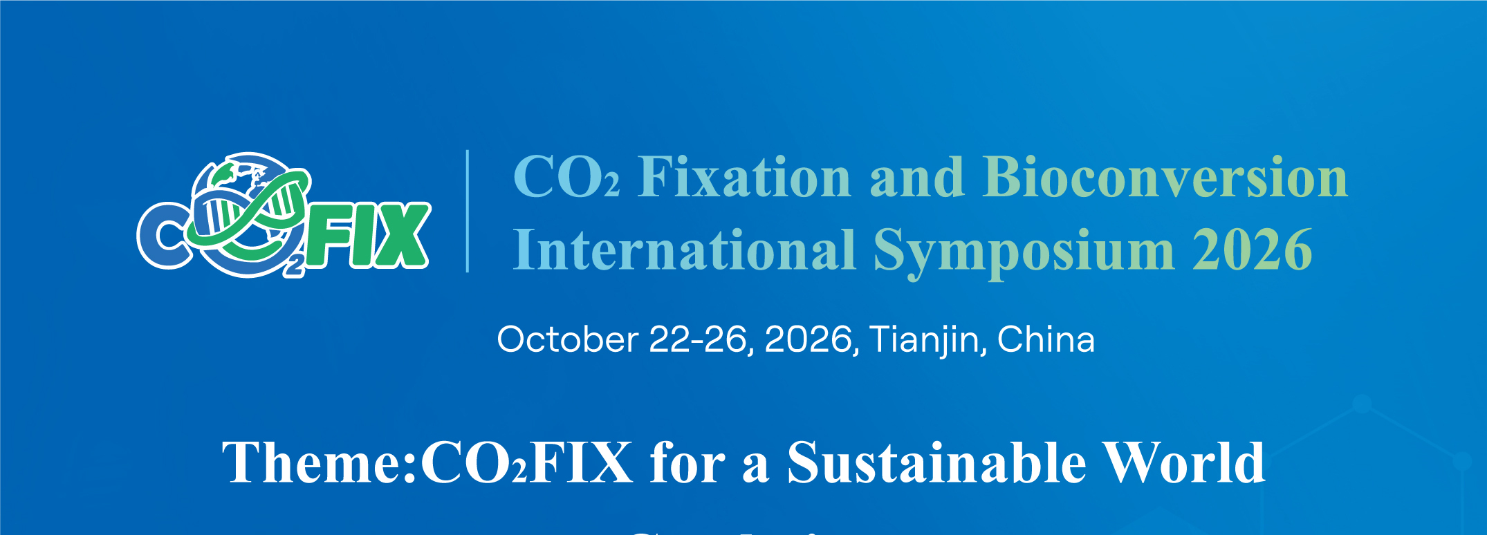 CO<sub>2</sub> Fixation and Bioconversion International Symposium 2026